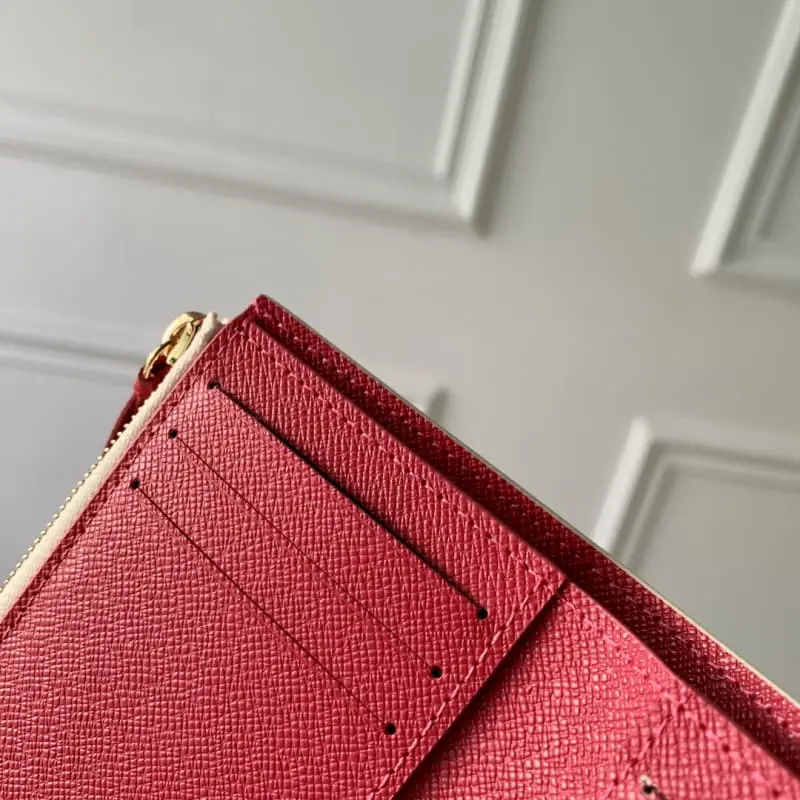 M58114 Leather buckle fuchsia 12X9cm High Quality Bags - Image 7