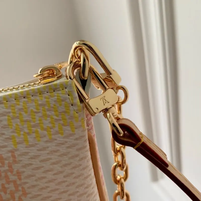 M40642 Pink (red check) 23.5x13.5x4cm High Quality Bags - Image 6