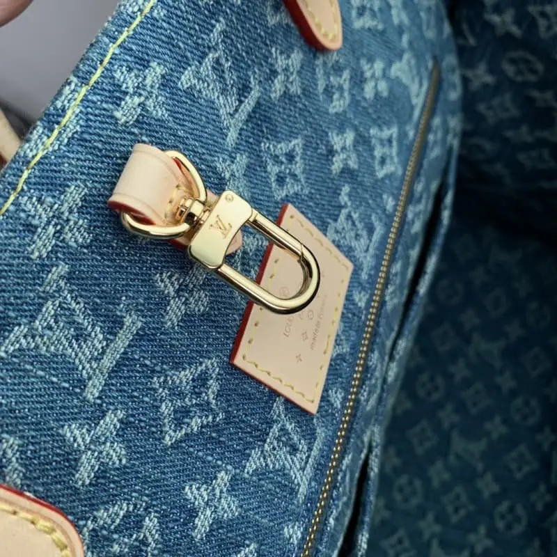 M46871 blue denim 35x27x14cm High Quality Bags - Image 6