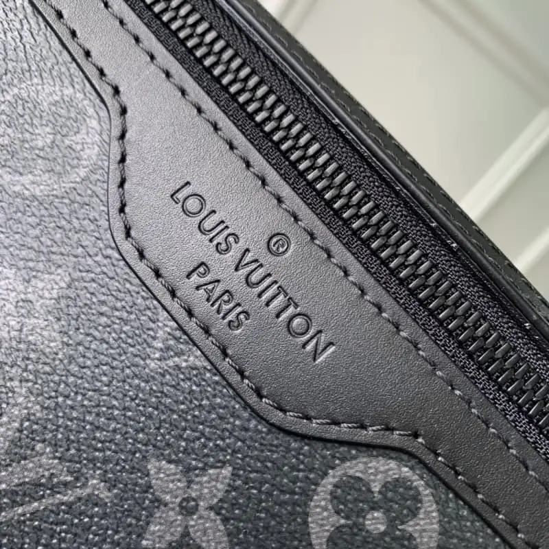 M12517 Black Flower S1 22.5x11x33cm High Quality Bags - Image 6