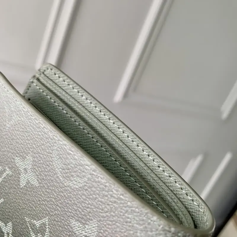 M11547 Grey Green 11.5x9x1.5cm High Quality Bags - Image 6