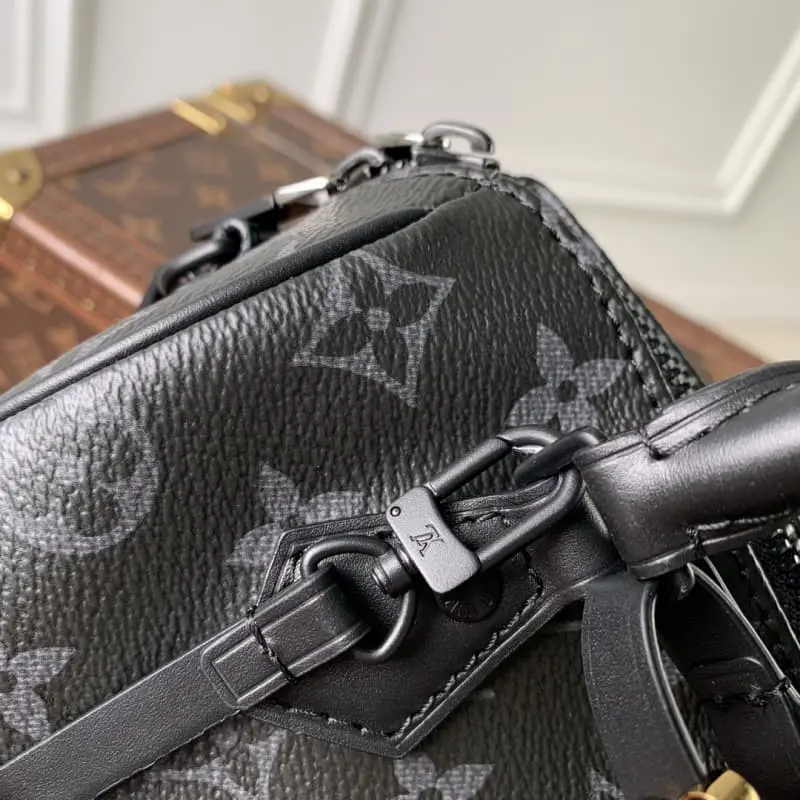 M24606 Black Flower S1 18x12.5x11cm High Quality Bags - Image 7