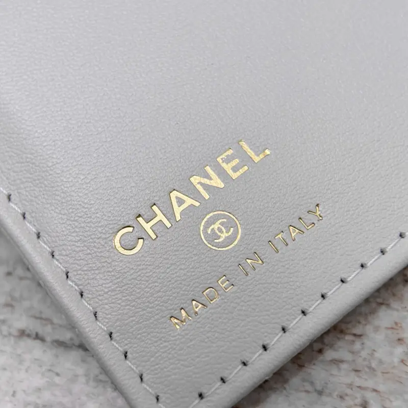 25c Passport Holder Grey Gold High Quality Bags - Image 9