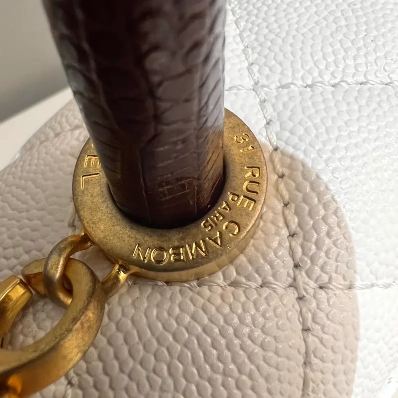 Small 24cm Lizard Handle CM 4 High Quality Bags - Image 6