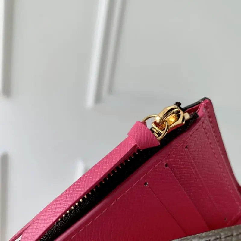 M41938 Leather buckle rose red 12X9cm High Quality Bags - Image 6