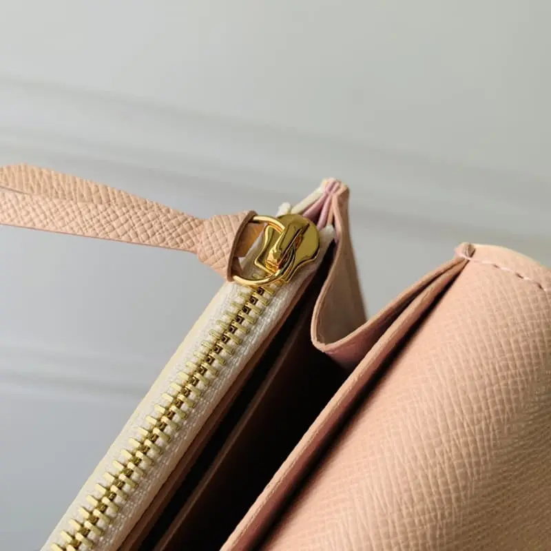 M41939 Gold Button White Grid Powder 11X8cm High Quality Bags - Image 6