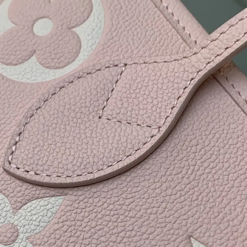 M14210 Pink Silk Screen 28x14x31cm High Quality Bags - Image 5