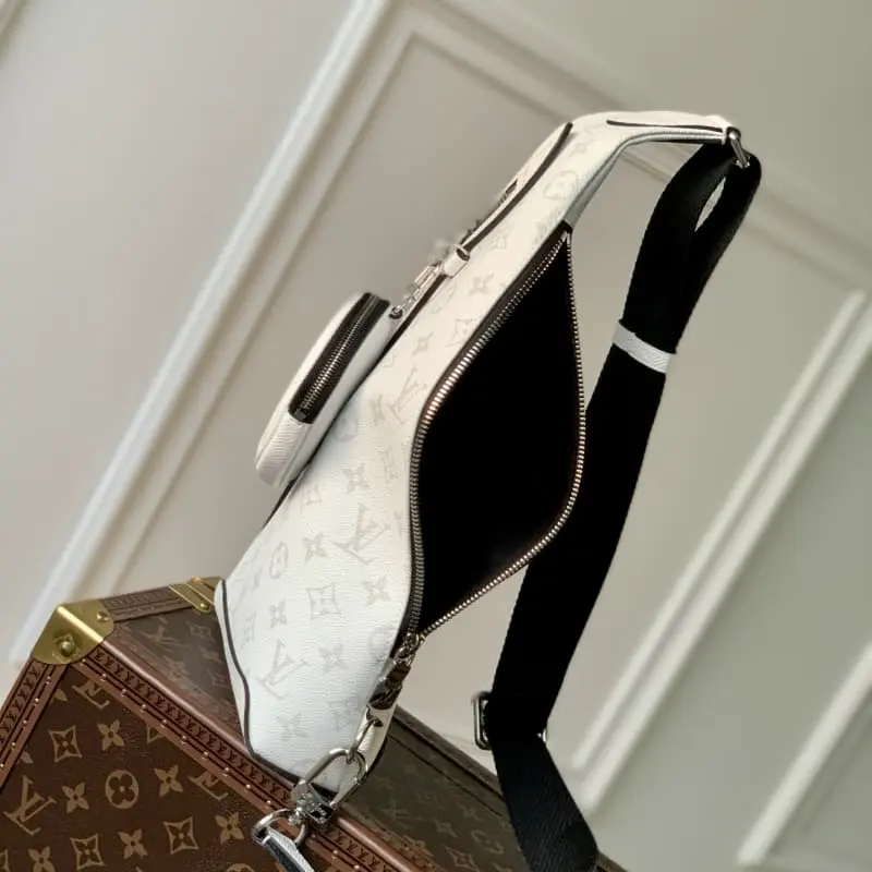 M30936 White Flower 20x42x6cm High Quality Bags - Image 5