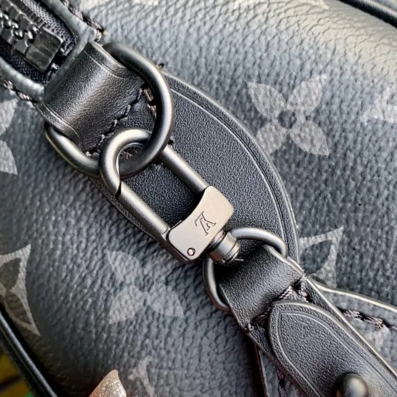 M24606 Black Flower 18x12.5x11cm High Quality Bags - Image 7