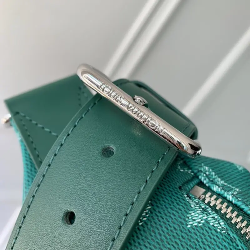 M12867 Green Flower 15x8x30cm High Quality Bags - Image 5