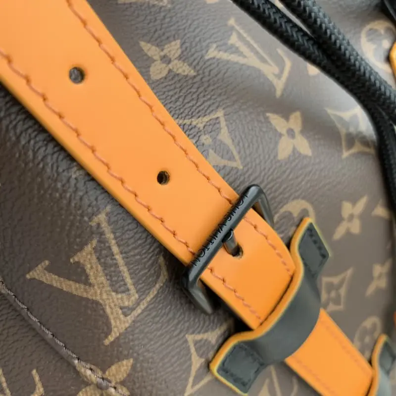 M46686 Presbyopia Yellow Leather 38x44x21cm High Quality Bags - Image 5