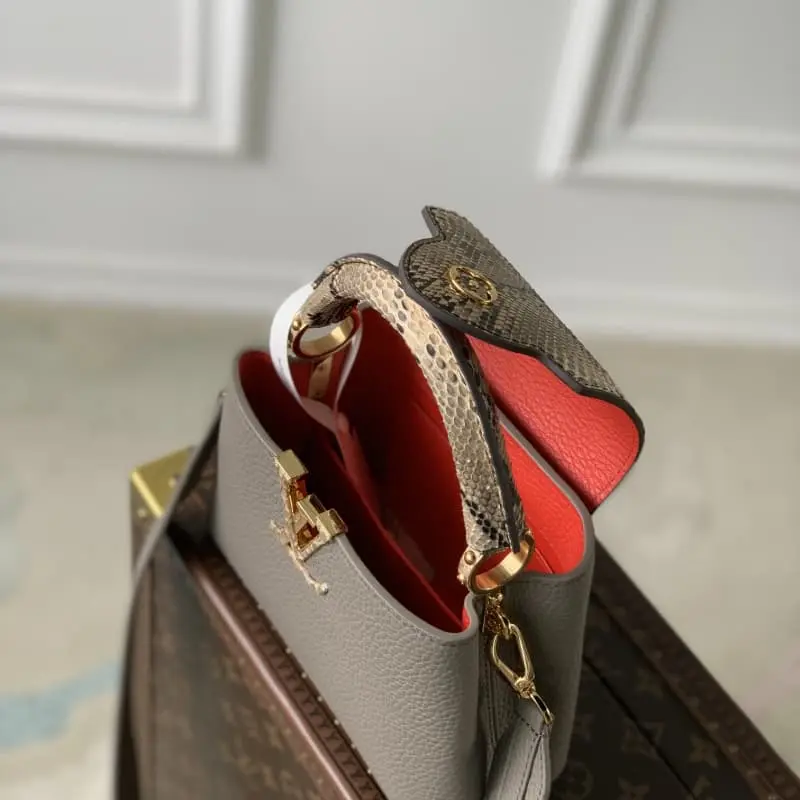 M82068 Light brown snake pattern 21x14x8cm High Quality Bags - Image 5