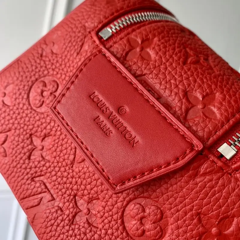M12863 Embossed Red 28x15x16.5cm High Quality Bags - Image 5