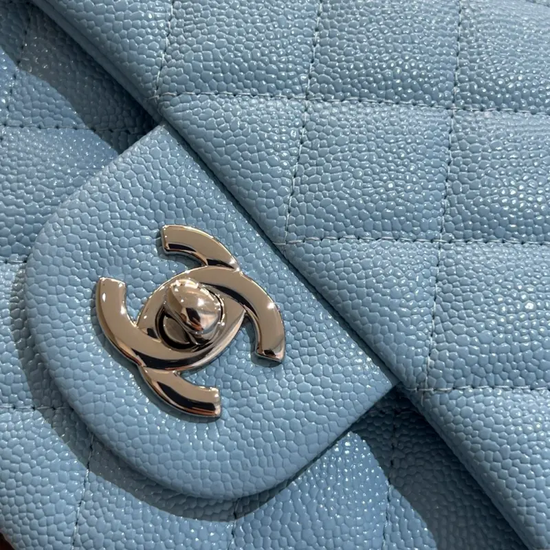 Medium 25cm Litchi Pattern Cowhide CM 1 High Quality Bags - Image 5