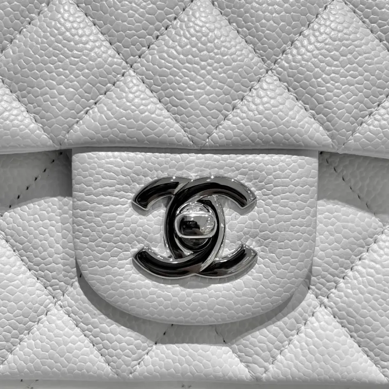 CF Medium 25cm Litchi Pattern Leather CM 4 High Quality Bags - Image 5