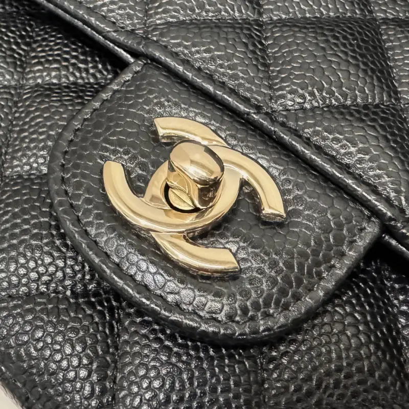 Medium 25cm Litchi Pattern Leather CM 9 High Quality Bags - Image 11