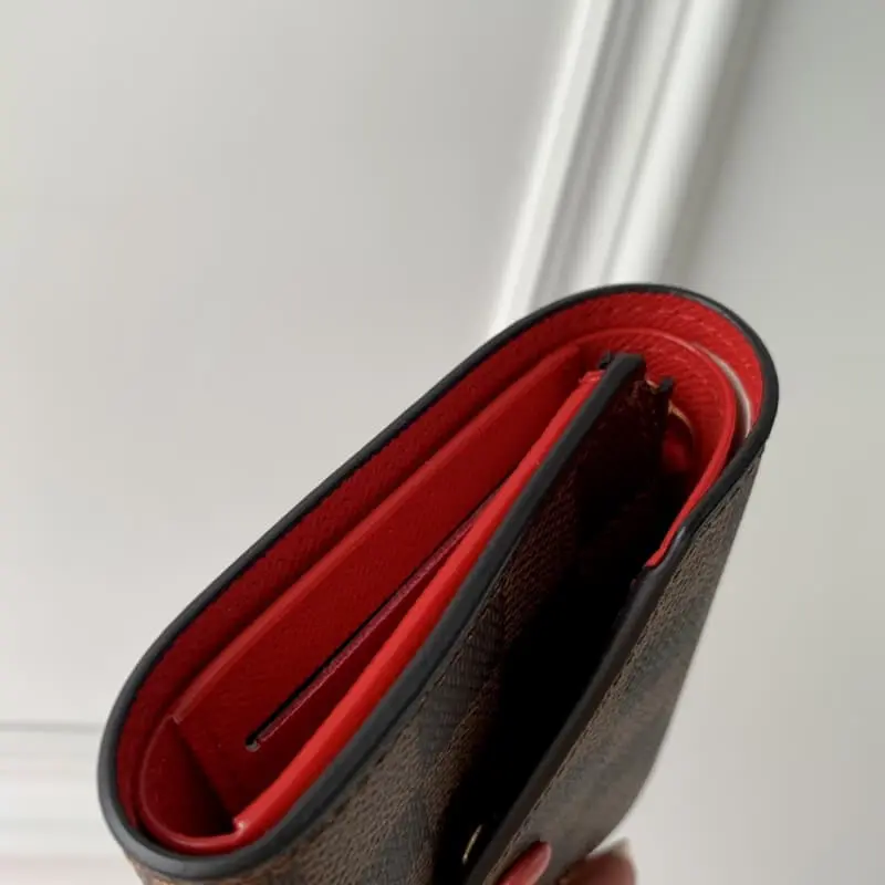 M41659 Leather buckle brown red 12X9cm High Quality Bags - Image 5