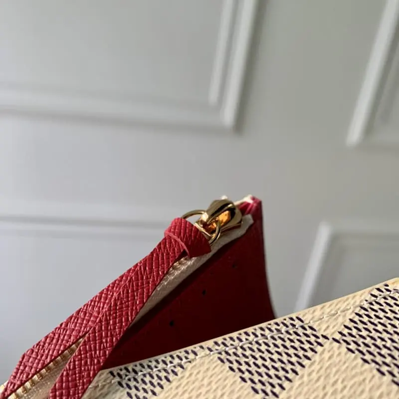 M58114 Leather buckle fuchsia 12X9cm High Quality Bags - Image 5