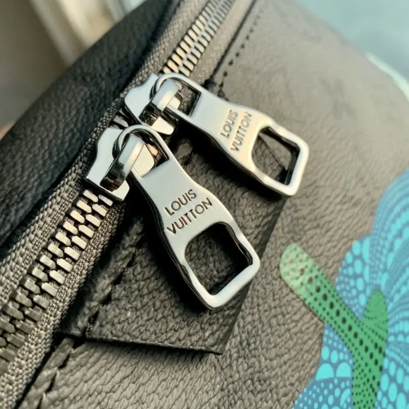 M46436 Black Flower (Pumpkin) 44x24x7cm High Quality Bags - Image 3