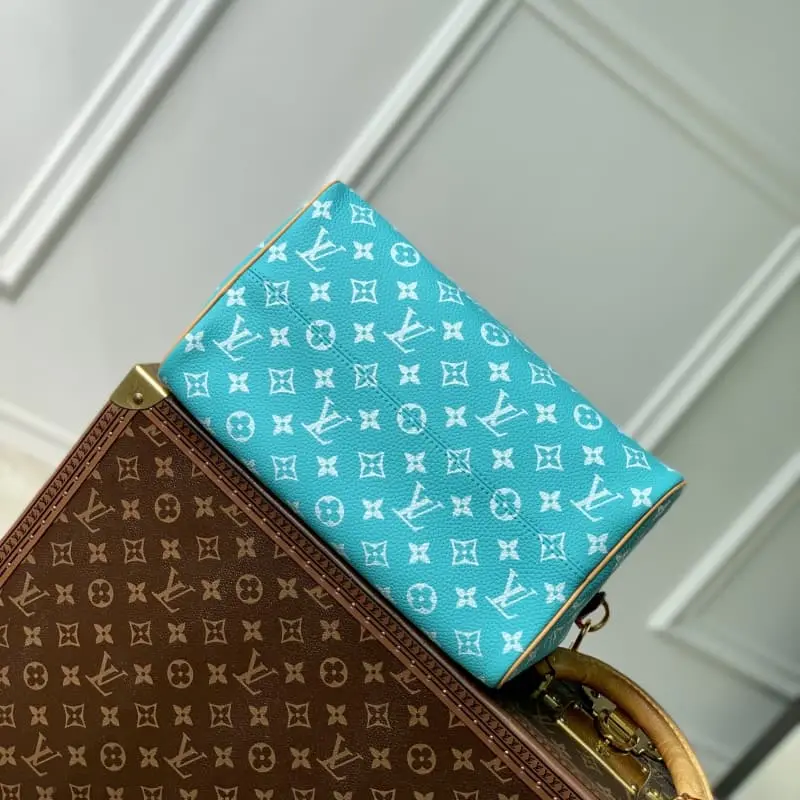 M21108 Lake Blue 30x17x21cm High Quality Bags - Image 4