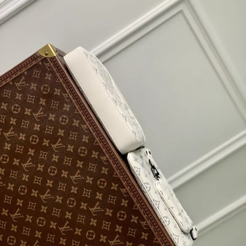 M24754 White Gray 25x18.5x7cm High Quality Bags - Image 4