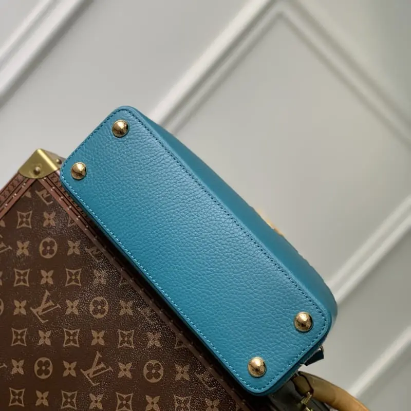 M23766 Blue Corolla 27x18x9cm High Quality Bags - Image 4