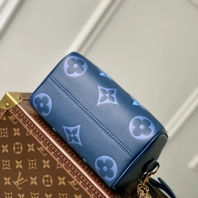 M46517 Blue Silk Screen 20.5x13.5x12cm High Quality Bags - Image 4