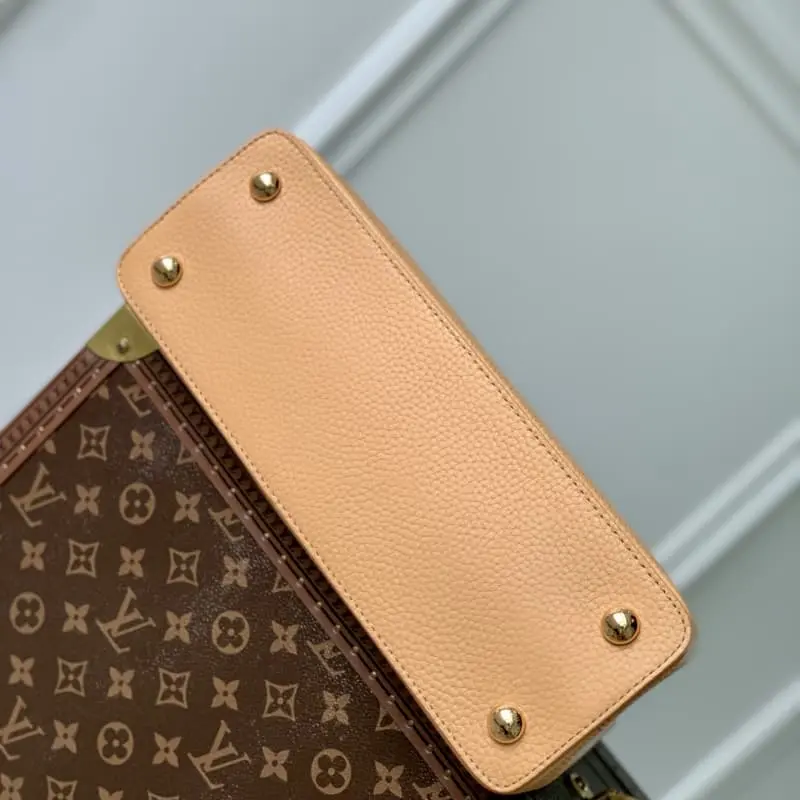 N80741 Tan with Python patternMedium 31.5x20x11cm High Quality Bags - Image 4