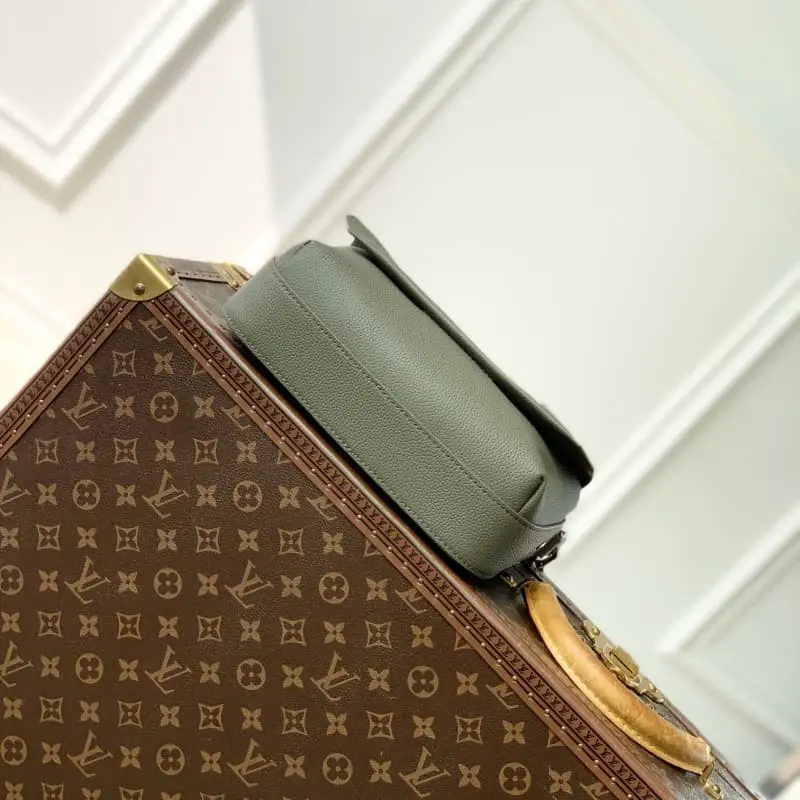 M22482 Grey Green 18x7x23.5cm High Quality Bags - Image 4