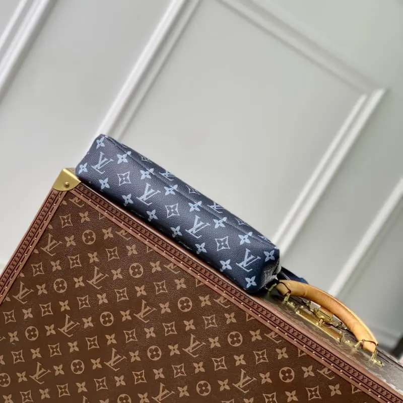 M11545 Blue 30x21x7.5cm High Quality Bags - Image 4