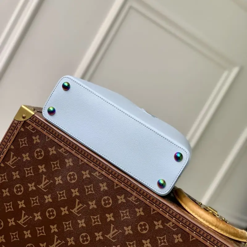 M11422 Blue Small 27x18x9cm High Quality Bags - Image 4