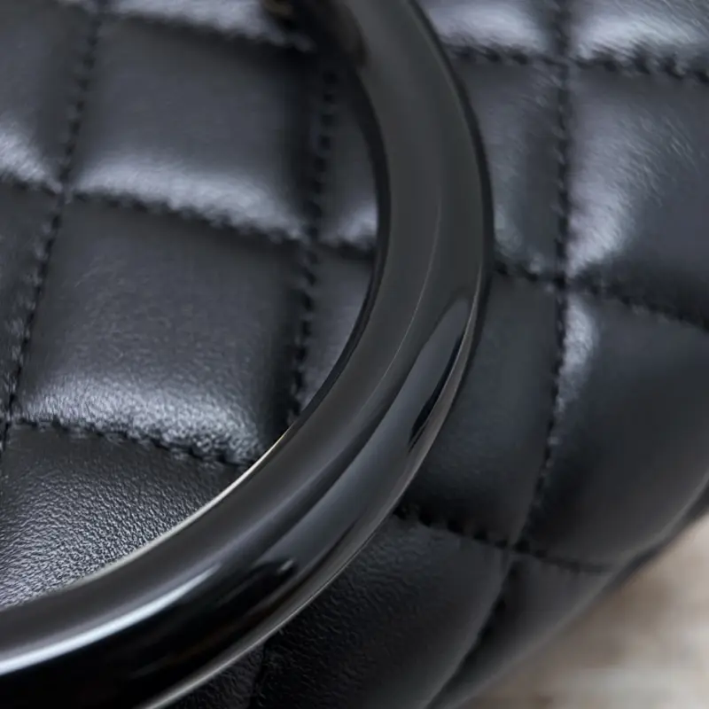 25p Enamel Bowling Ball Black High Quality Bags - Image 7