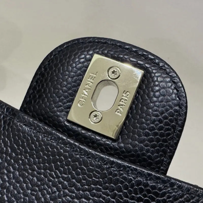 Medium 25cm Litchi Pattern Leather CM 9 High Quality Bags - Image 10