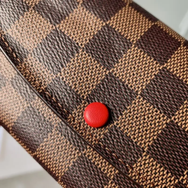 M63544 Leather buckle brown red 19x10cm High Quality Bags - Image 4