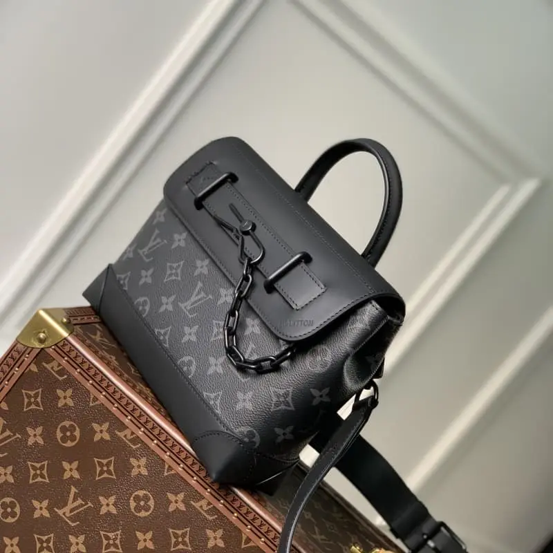 M46953 Black Flower 25x19x8cm High Quality Bags - Image 3