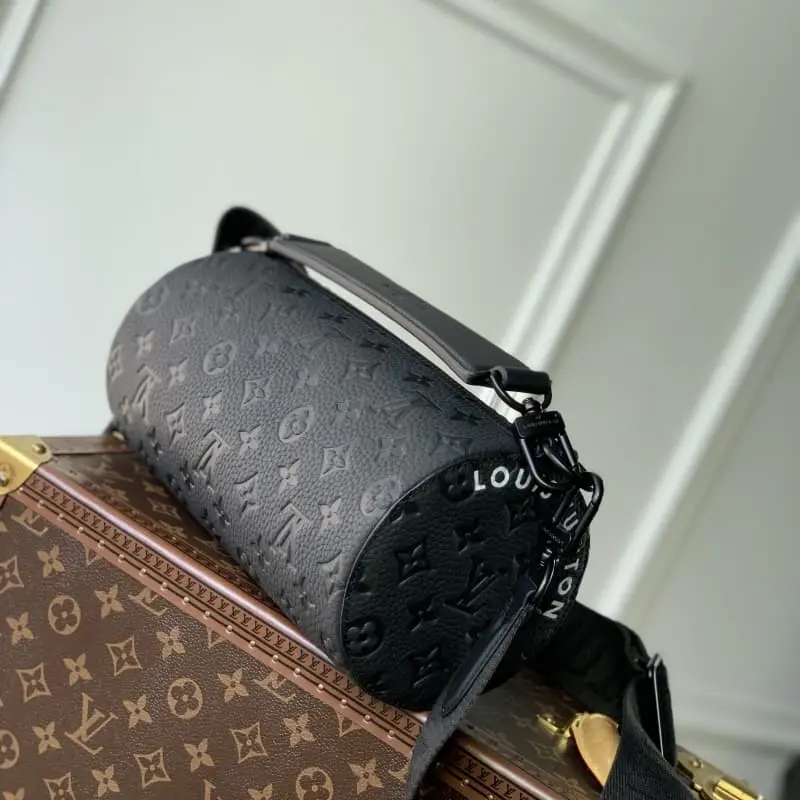 M46796 Full leather black 26x14x14cm High Quality Bags - Image 3