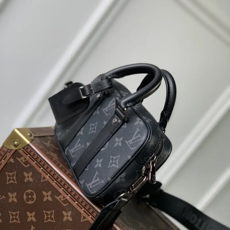 M82770 Black Flower 13x5.5cm High Quality Bags - Image 3