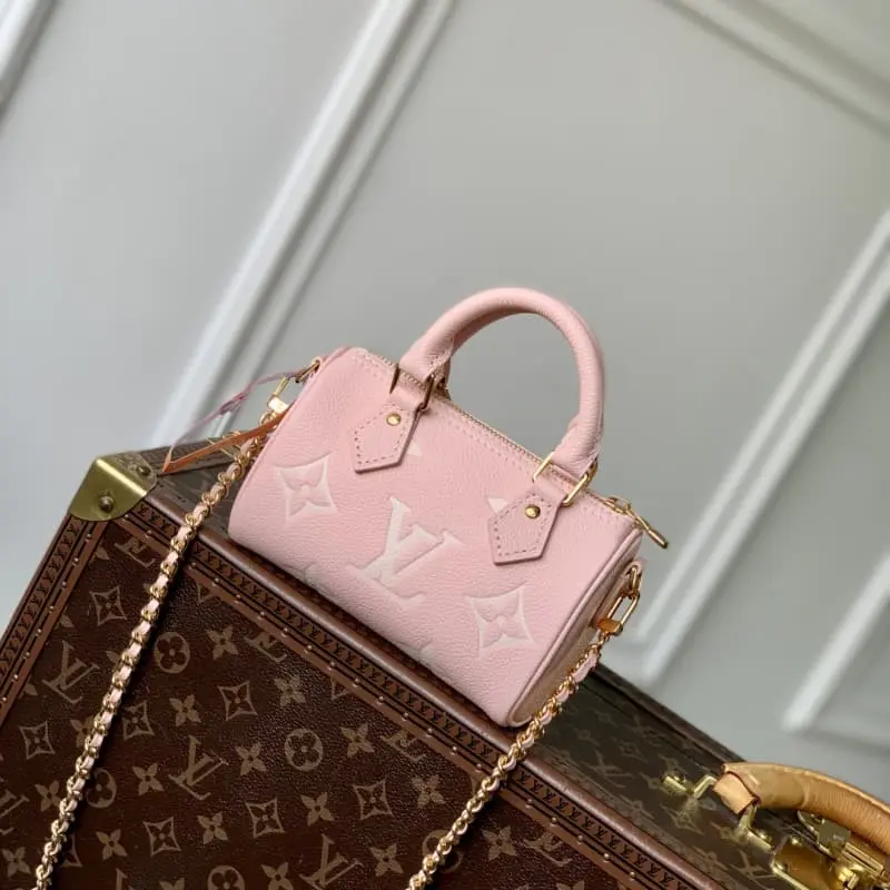 M81456 Pink Silk Screen 10x7.5x16cm High Quality Bags - Image 3