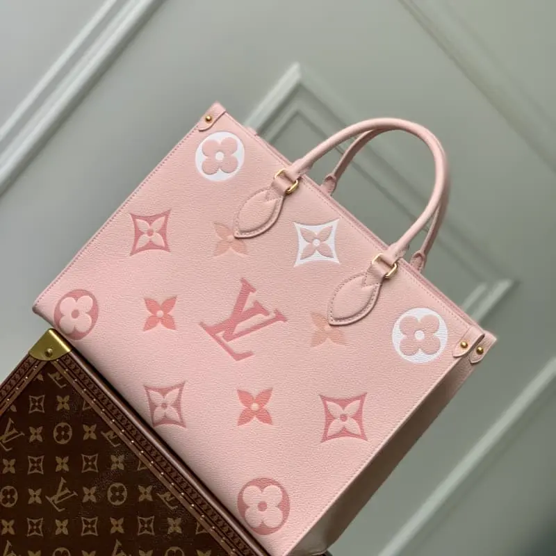 M46542 Pink Silk Screen 35x27x14cm High Quality Bags - Image 3