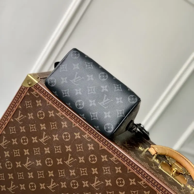 M24606 Black Flower 18x12.5x11cm High Quality Bags - Image 5