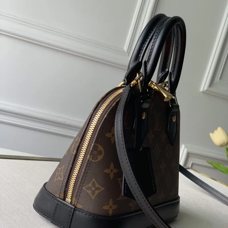 M53152 Black Leather 25x19x12cm High Quality Bags - Image 2