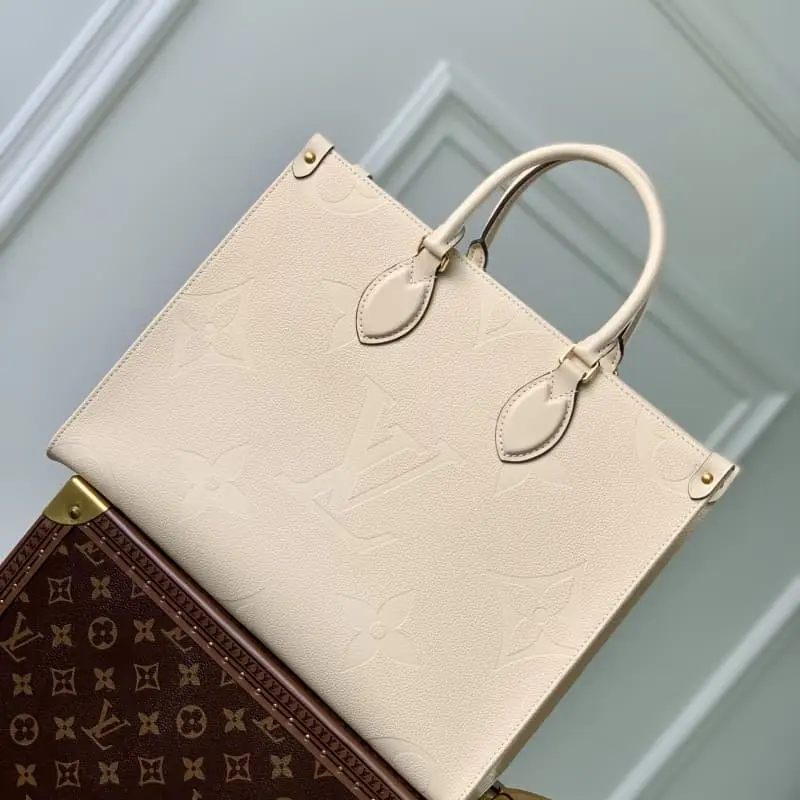 M45595 White Embossed S1 35x27x14cm High Quality Bags - Image 3