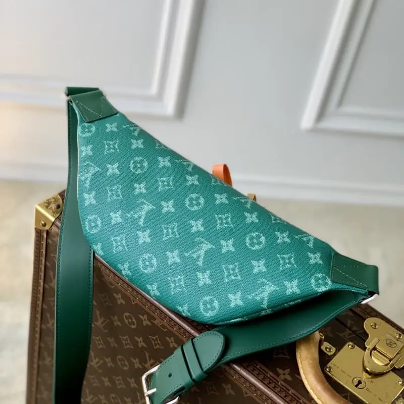 M12867 Green Flower 15x8x30cm High Quality Bags - Image 3