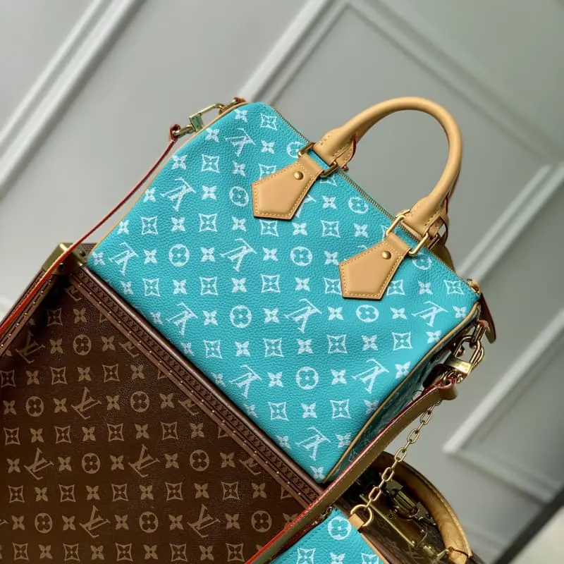 M21108 Lake Blue 30x17x21cm High Quality Bags - Image 3
