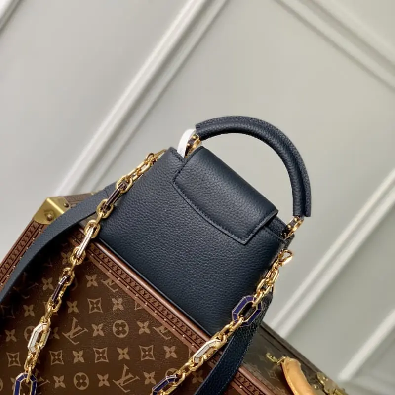 M24683 Dark BlueMini 21x14x8cm High Quality Bags - Image 3