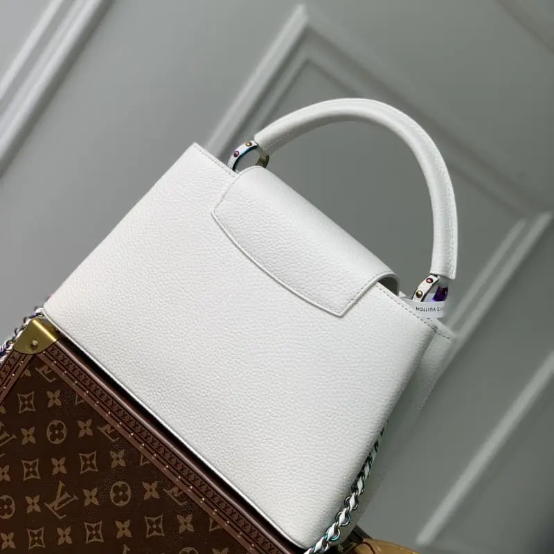 M22055 WhiteMedium 31.5x20x11cm High Quality Bags - Image 3