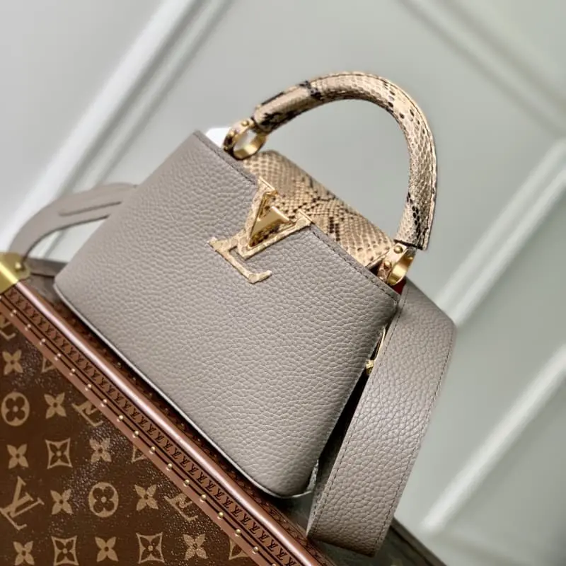 M82068 Light brown snake pattern 21x14x8cm High Quality Bags - Image 3