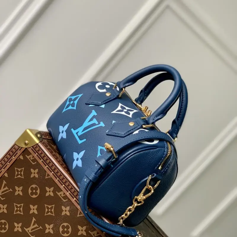 M46517 Blue Silk Screen 20.5x13.5x12cm High Quality Bags - Image 3