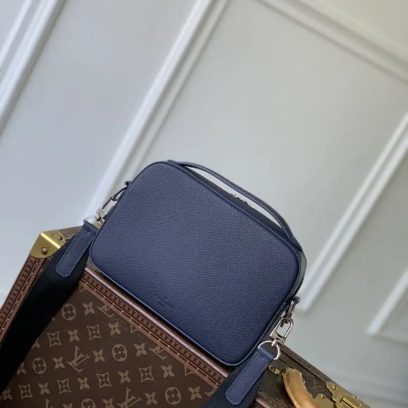 M11657 Dark blue 22.5x15.5x7.5cm High Quality Bags - Image 3