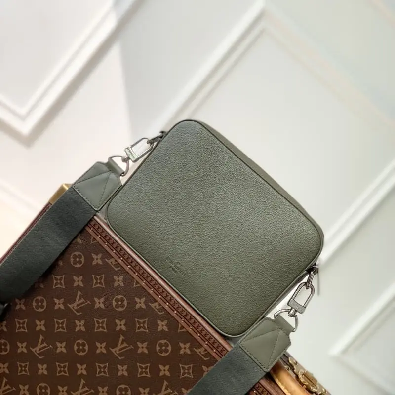 M22482 Grey Green 18x7x23.5cm High Quality Bags - Image 3